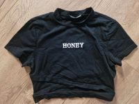 T-shirt  schwaz crop top Honey Größe S - M Thüringen - Gotha Vorschau