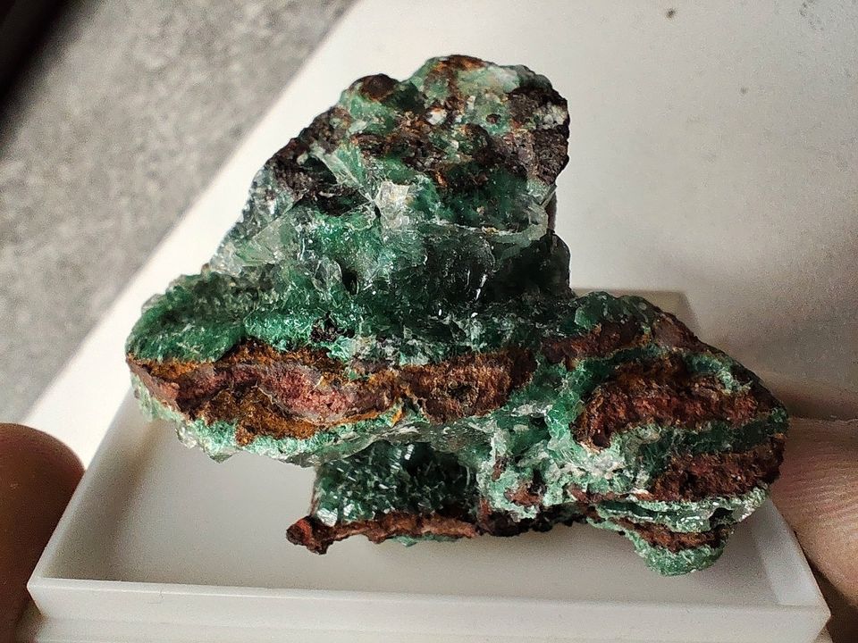 Adamin grün Mineralien Kristalle MineralSteine Heilsteine in Creußen