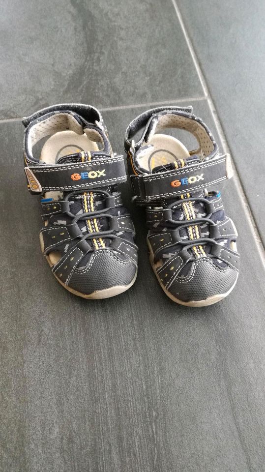 Sandalen Trekking Outdoor Geox Gr.24, grau- schwarz, sehr guter Z in Sengenthal