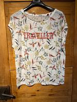 T-shirt mit Blumen von edc, Größe 36 Bayern - Mindelheim Vorschau