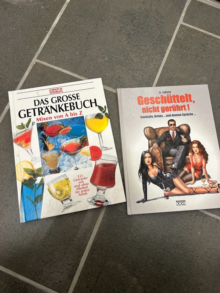 2 Cocktail-Bücher in Mittenaar