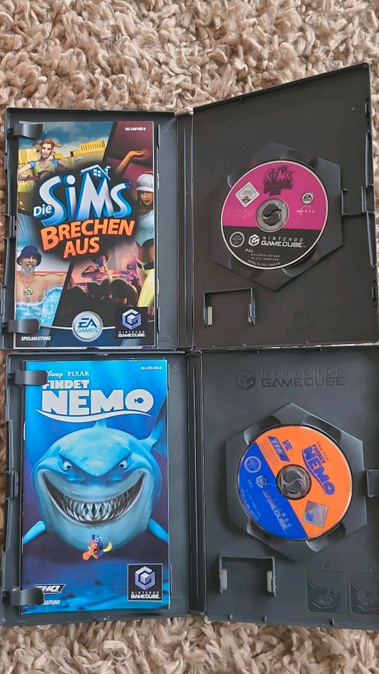 Nintendo Gamecube Spiele Nemo/ Sims in Schwaig