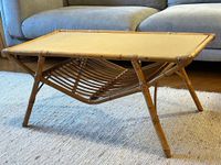 Couchtisch Rattan Tisch Vintage 50er coffeetable Altona - Hamburg Ottensen Vorschau