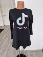 Damen Longsleeve Shirt Kleid TikTok schwarz Gr M L XL Longshirt Niedersachsen - Lauenbrück Vorschau