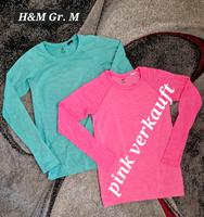 H&M Damen Sport Pullover Gr. M | türkis Sachsen - Heidenau Vorschau