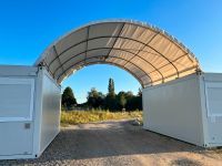 Containerüberdachung - Schaffen Sie zusätzlichen Lagerplatz mit wetterfesten Containertops - Containerlager Schutz Dach Lagerplatz Lagerzelt Lagercontainer Warenlager Depot Leichtbaudach Bogendach Eimsbüttel - Hamburg Eimsbüttel (Stadtteil) Vorschau