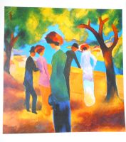 Kunstkalender August Macke 13 Bilder Druck 49/64cm  je 10 € München - Au-Haidhausen Vorschau