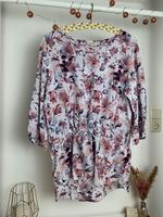 Bluse mit Blumenmuster und Taillenschnürung Bayern - Untersiemau Vorschau