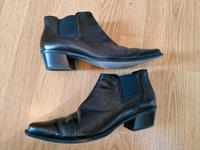 Damen Stiefeletten Paul Green München Chelsea Boots Leder schwarz Bayern - Allershausen Vorschau
