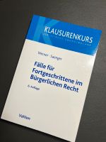 Werner/Saenger - Fälle für Fortgeschrittene im Bürgerlichen Recht Bayern - Sonthofen Vorschau