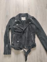 Wildleder Veloursleder Biker Jacke Review S Köln - Mülheim Vorschau