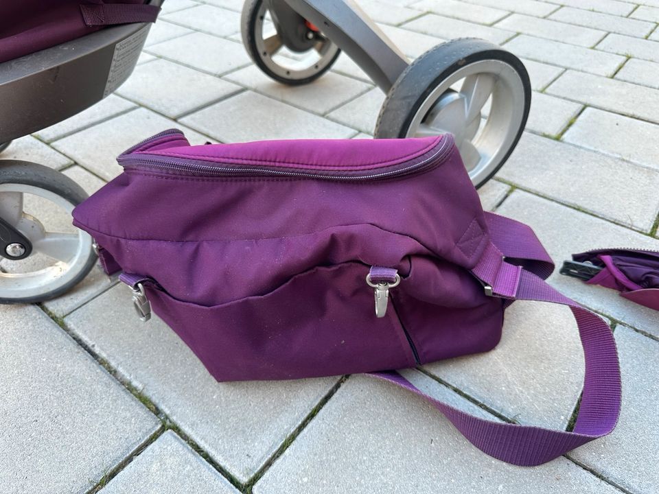 Kinderwagen Stokke lila in Mannheim