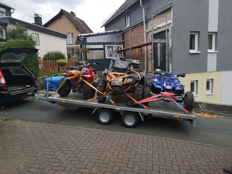 AUTOTRANSPORTANHÄNGER / VERLEIH / AUTOTRAILER MIETEN Pkw Anhänger in Dillenburg