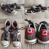 Converse Sneaker Gr 5 37,5 braun leder Bayern - Dittelbrunn Vorschau