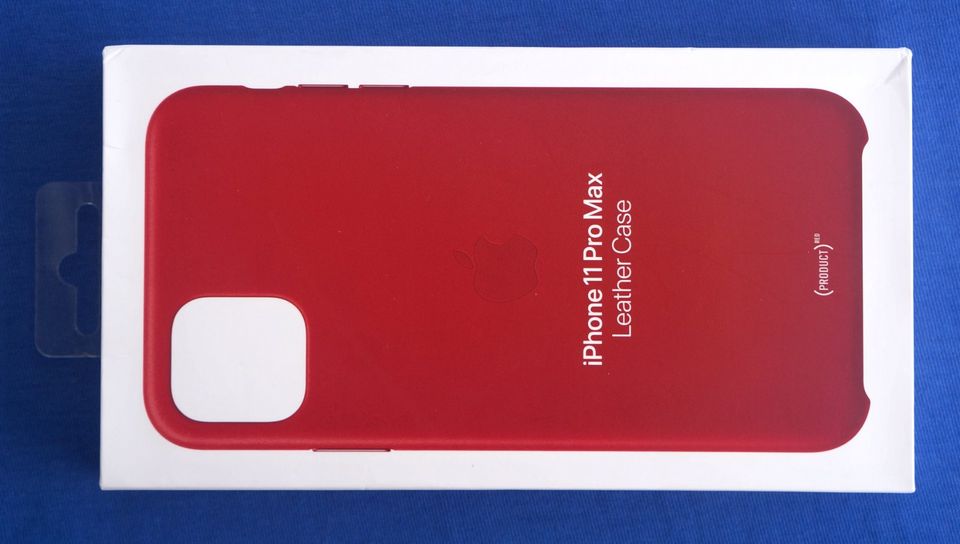  Original Apple iPhone 11 Pro Max Leder Case Hülle (Product) Red in München