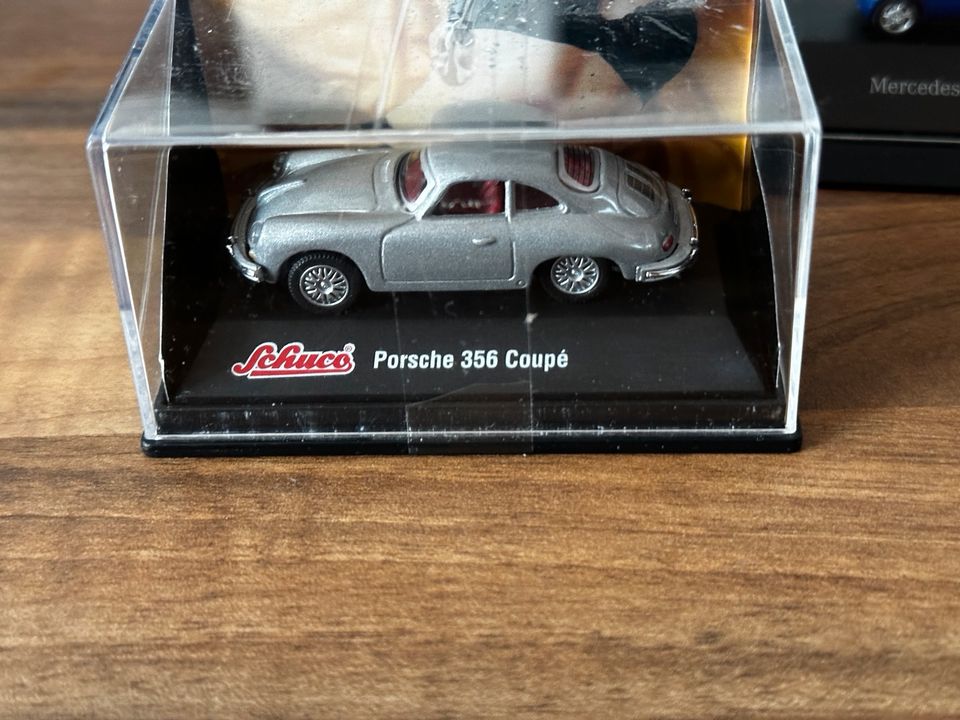 Schuco Wiking Mercedes Modellautos  1:87 Porsche 365 Coupé beetle in Bad Oldesloe