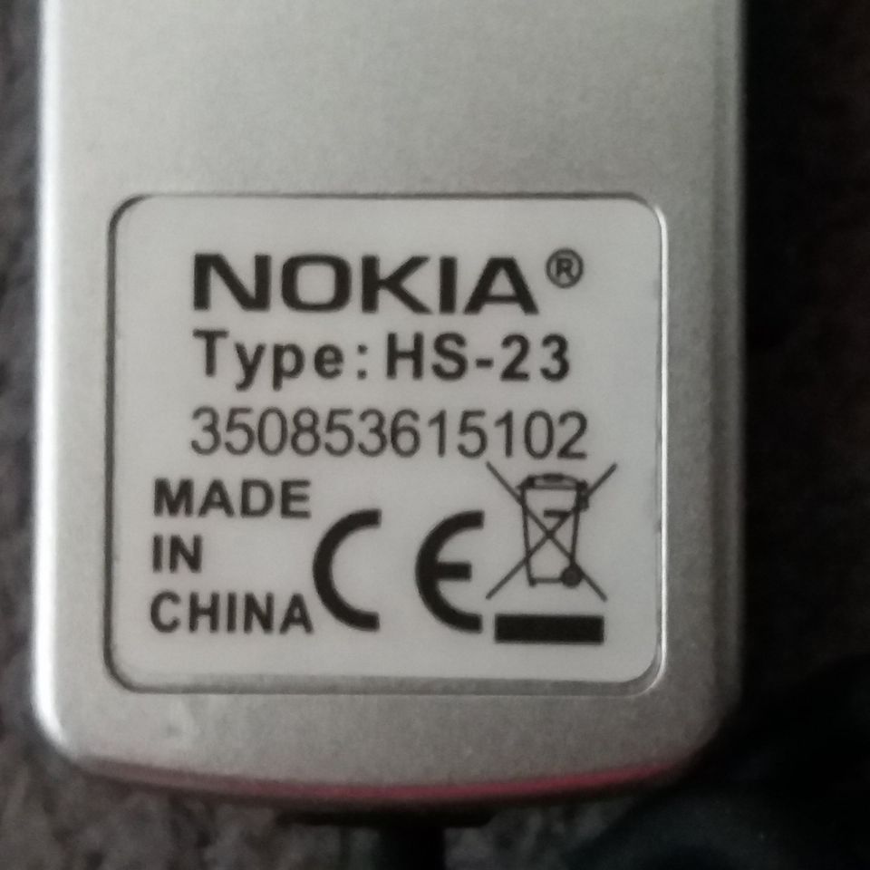 Nokia Typ HS 23 Stereo Headset inkl. Kopfhörer (unbenutzt,neu) in Magdeburg