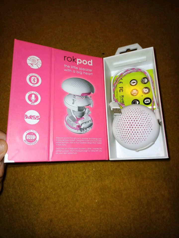 Rokpod Bluetooth Lautsprecher in Weimar