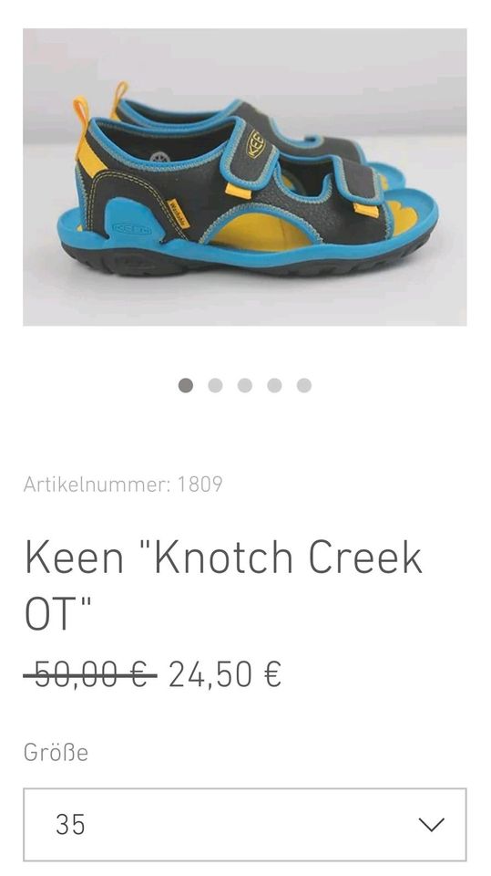 Neue Keen Sandalen Gr. 24 25,5 27,5 30 31 34 35 Trekking in Herzogenaurach