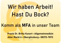 MFA / Medizinische Fachangestellte / Arzthelferin Bayern - Obergünzburg Vorschau