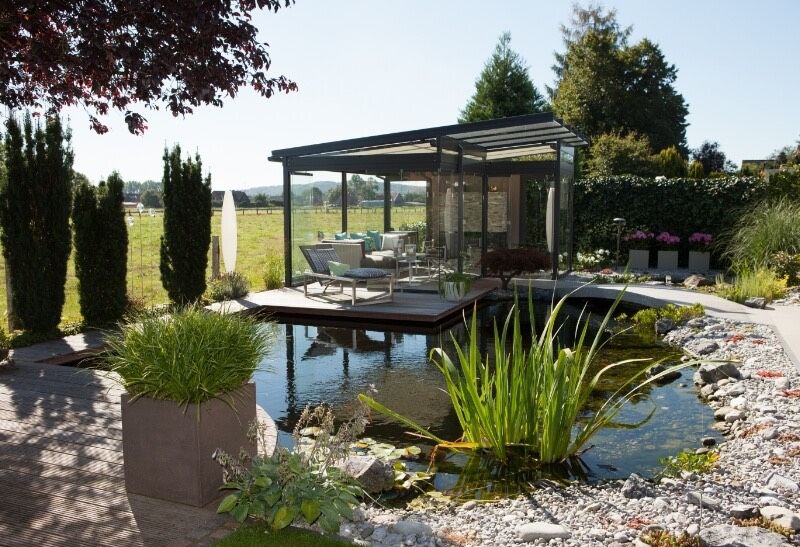 Gartengestaltung GaLa Bau Zaunbau Terrassen Teichbau Rollrasen in Burgdorf