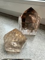 2er Set Citrin und Rauchquarz Turm Kristall Mineral Hannover - Döhren-Wülfel Vorschau