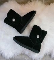 Baily Button Boots Stiefel Echtleder/Lammfell Winter Gr 41 bling Niedersachsen - Osten Oste Vorschau