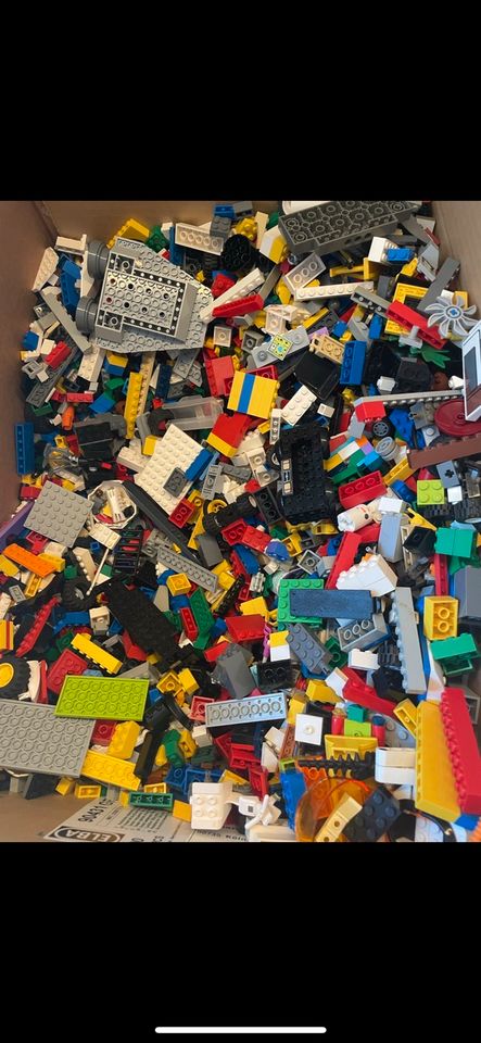 Lego Bausteine Bricks Gemischt MOC Platten hohe Steine 1 Kilo TOP in Köln
