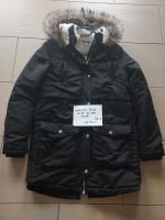 J1 Wattierter Parka H&M Gr. 170 schwarz Bayern - Iggensbach Vorschau