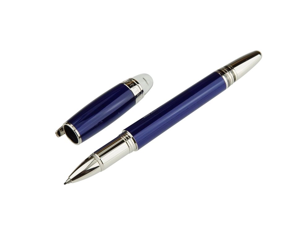 Montblanc Starwalker Cool Blue Metal Rollerball ID: 09978 OVP in Pfarrkirchen