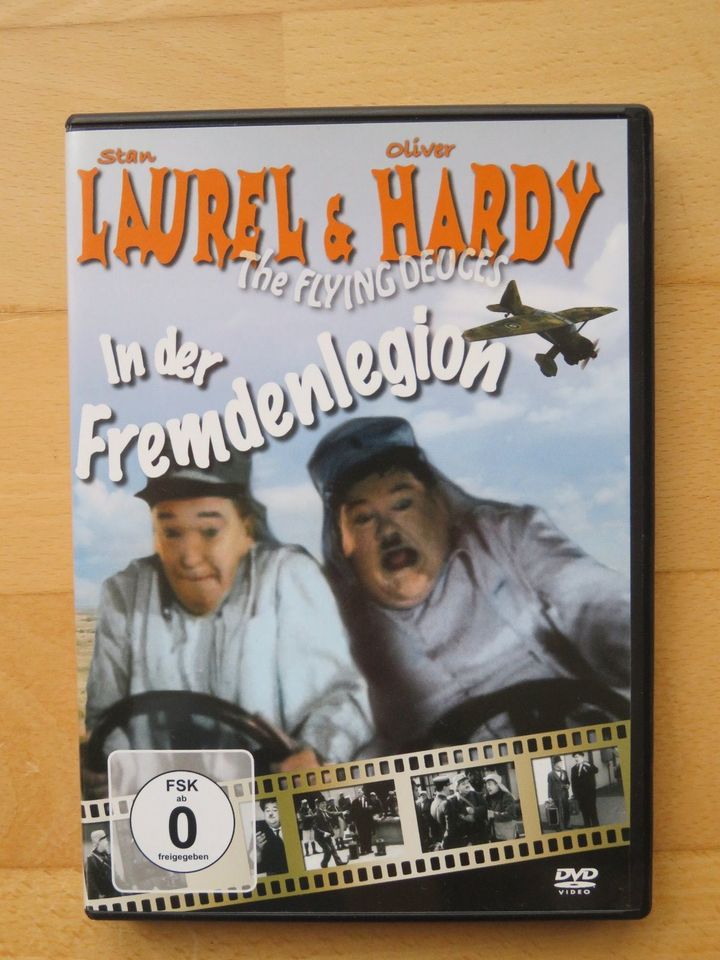 DVD Laurel & Hardy * In der Fremdenlegion * Dick & Doof in Hamburg