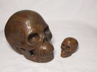 Edelsteinschädel Skull Totenkopf * Set aus Bambus Jaspis * Berlin - Pankow Vorschau