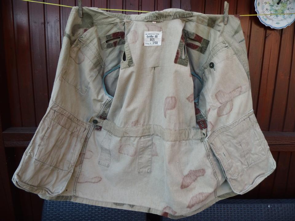 Bundesgrenzschutz sumpftarn Jacke BGS Val. Mehler Größe 48 in Dollern