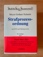 Meyer-Goßner / Schmitt Kommentar, 66. Auflage 2023 Bayern - Regensburg Vorschau