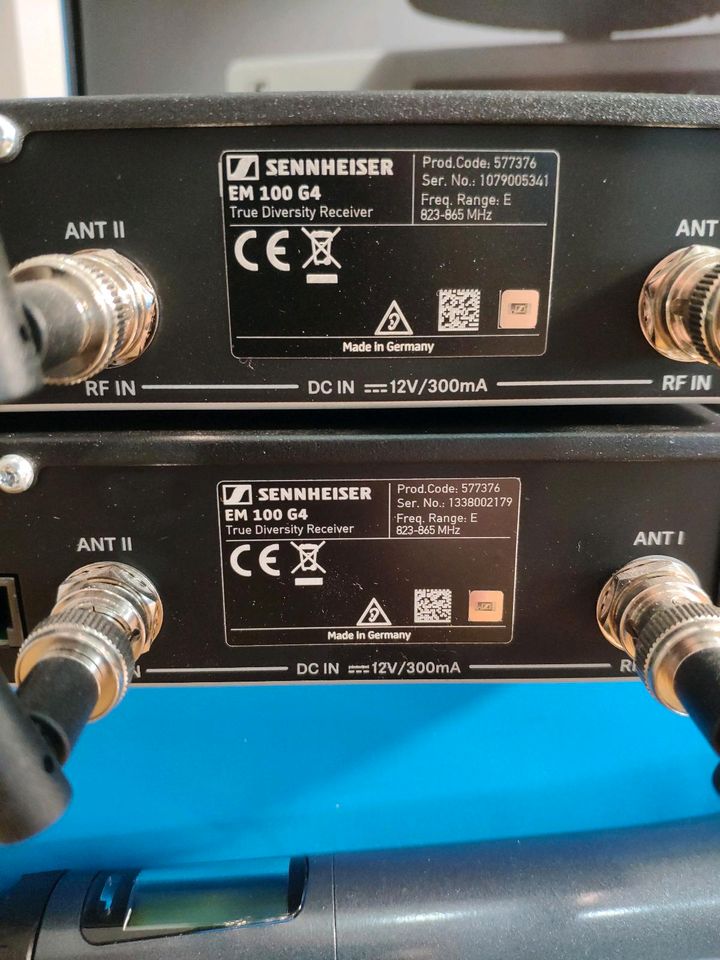 Funkmikrofone Sennheiser EW100/300 G4 Freq.E in Schwaig