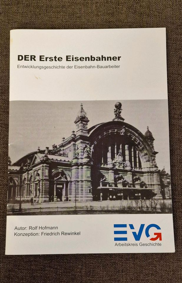 EVG Publikation DER Erste Eisenbahner, Rolf Hahn in Ulm