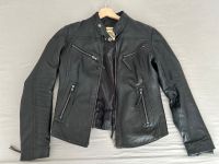 Damen Vintage Lederjacke schwarz Motorad/Biker Stil Gr.M/EU38 Düsseldorf - Friedrichstadt Vorschau