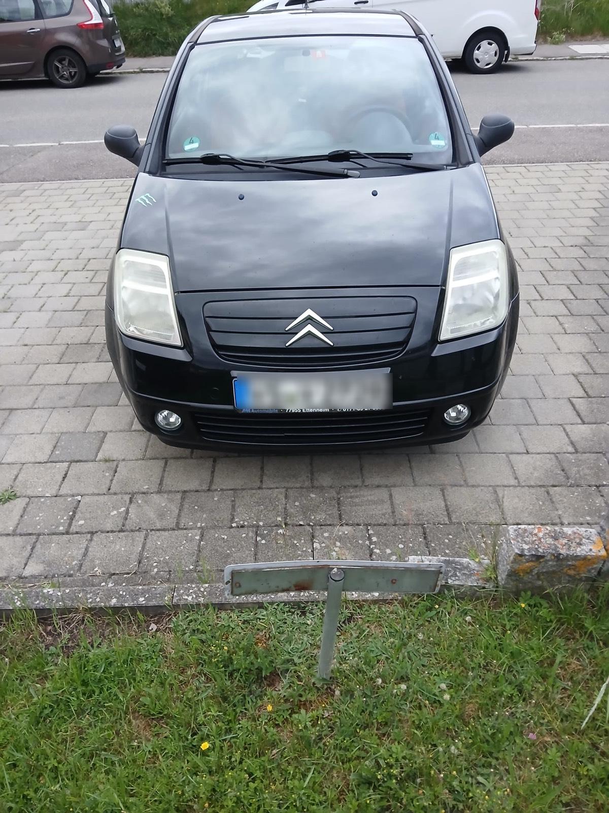 Abbildung des Autos Citroen c2