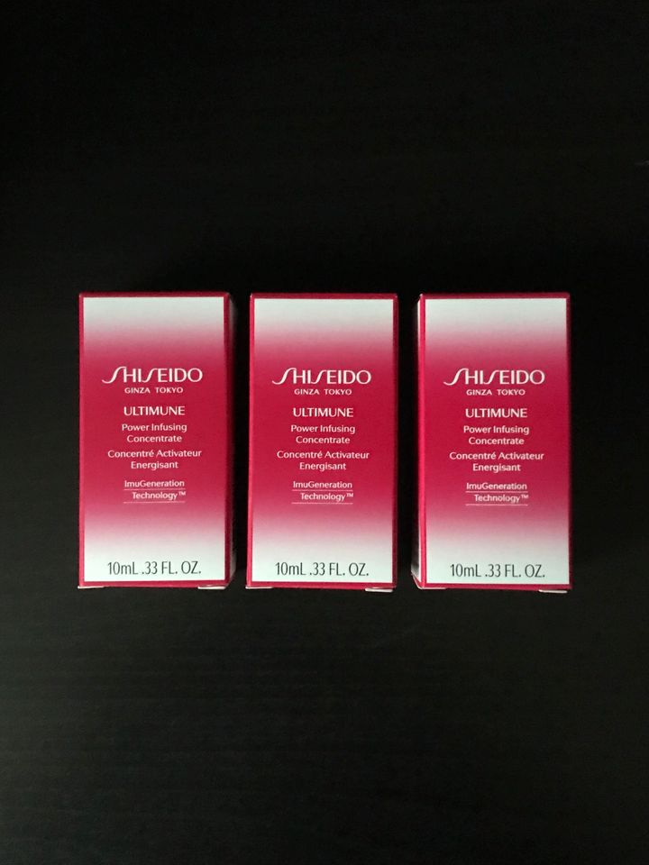 Shiseido Ultimune Serum 3x 10ml Neu OVP in Herne