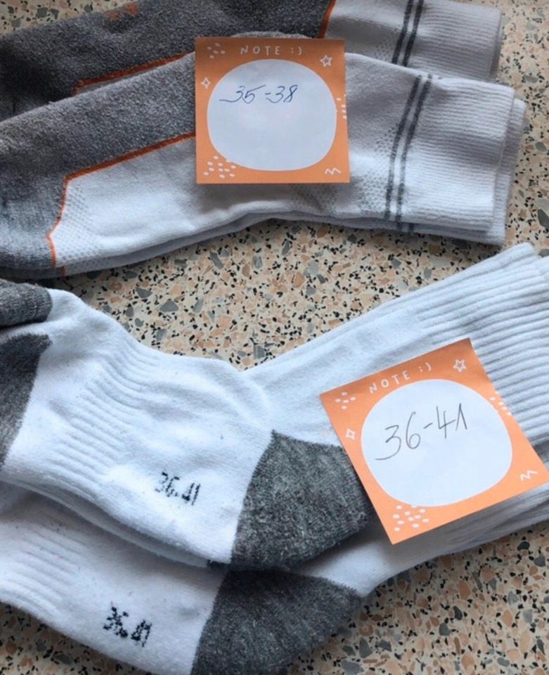 4 Paar neue Sport Socken von Rossmann SETPREIS in Erwitte