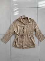 Zara shirt Bluse Pulli Gr. M 38 Beige Creme Knöpfe Hemd Baden-Württemberg - Küssaberg Vorschau