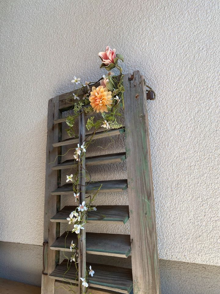 Fensterladen Dekoration Frühling/Sommer in Rielasingen-Worblingen