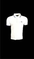 FRED PERRY Herren Casual Poloshirt Weiß/navy M3667 blau Gr.S Hannover - Kirchrode-Bemerode-Wülferode Vorschau