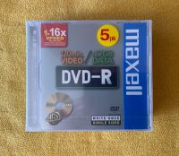 DVD-R Rohling 5 Pack von Maxell - Original Verpackt Hannover - Misburg-Anderten Vorschau