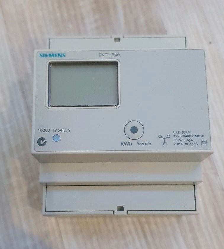 SIEMENS Energiezähler 7KT1 540, Smartmeter, NEU in Witten