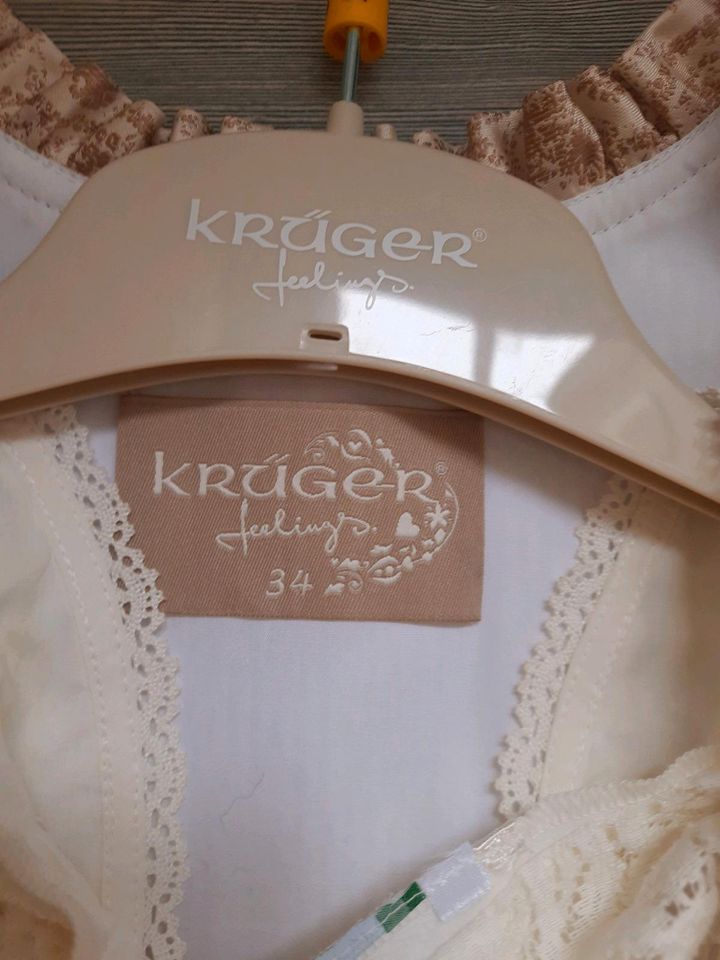 Krüger, Dirndl, Set, Rock Mieder Bluse, 34, wie NEU in Mallersdorf-Pfaffenberg