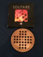 Solitairebrettspiel aus Holz, Spiele, Gesellschaftsspiel Bayern - Sulzbach a. Main Vorschau