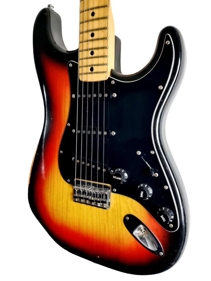 1977 Fender American Standard Stratocaster MN 3TS Sunburst USA in Linsengericht