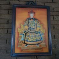 Antike Hinterglasmalerei Chinesischer Kaiser um 19th. Jahrh. Schleswig-Holstein - Kisdorf Vorschau