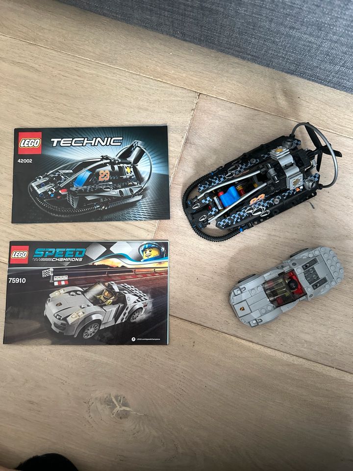 Lego Technik: Boot und Lego Speed: Porsche Auto in Köln